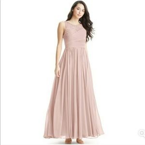Azazie Dusty Rose color bridesmaid dress